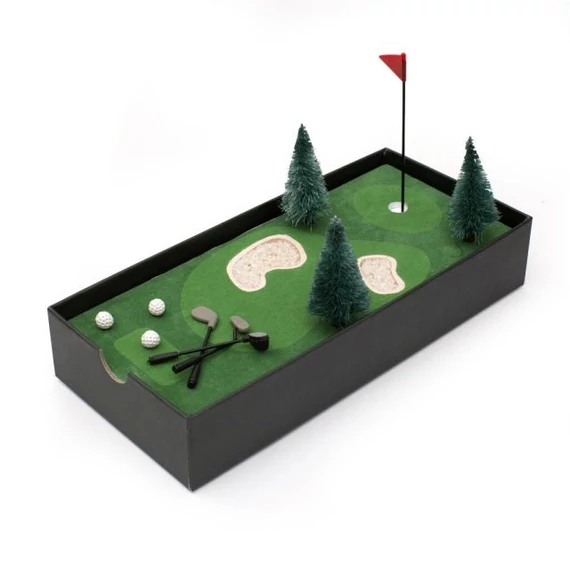 Mini asztali golf játék