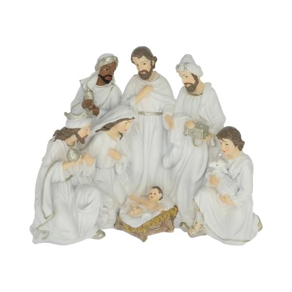 Betlehem poly fehér 23x12,5x19,5 cm