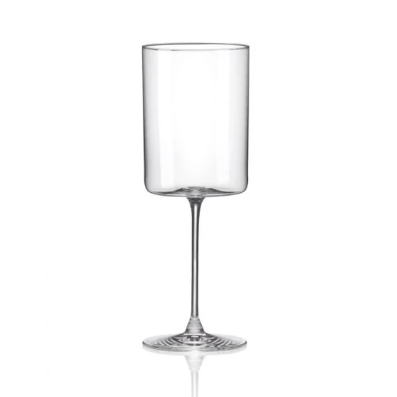 Boros pohár MEDIUM átlátszó, üveg, 340 ml, 7,2x20 cm, 6 db