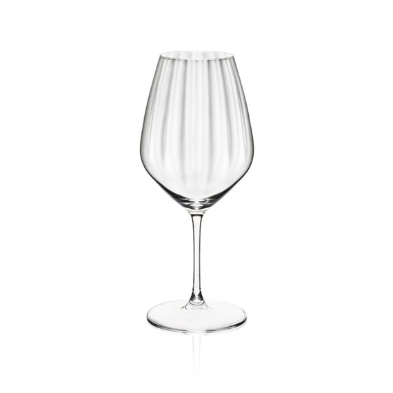 Boros pohár mintás FAVOURITE átlátszó, üveg, 570 ml, 9,6x22,1 cm, 6 db