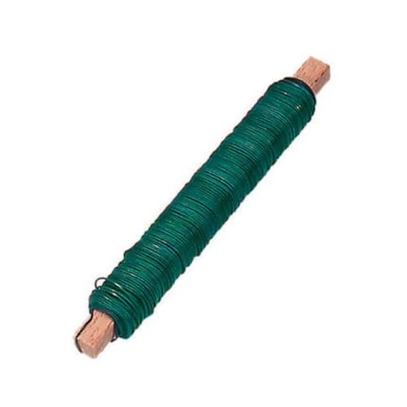 Csévélt drót 0,6 mm zöld 10 dkg