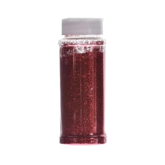 Csillámpor 0,2mm 120g bordó