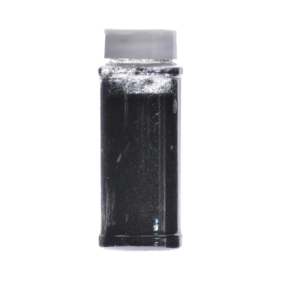 Csillámpor 0,2mm 120g fekete