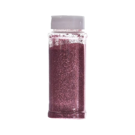 Csillámpor 0,2mm 120g rózsaszín