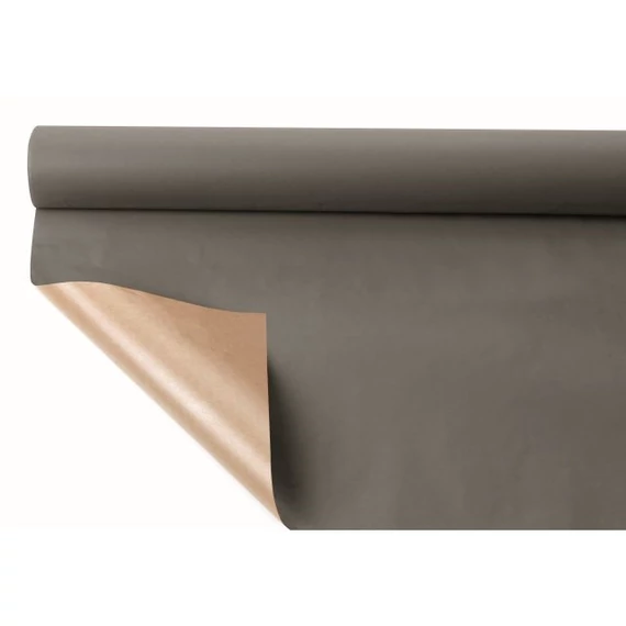 Csomagolópapír, vízálló, antracit, 0,8 cm x 25 m