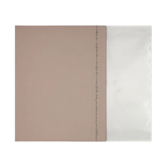 Csomagolópapír osztott 52,5x30 cm mályva, átlátszó 20 db