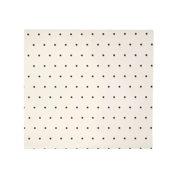 Csomagolópapír pöttyös vízálló fólia 58x58 cm fehér 20 db