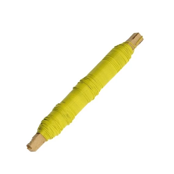 Dekordrót fapálcikás 0,5 mm sárga 10 dkg