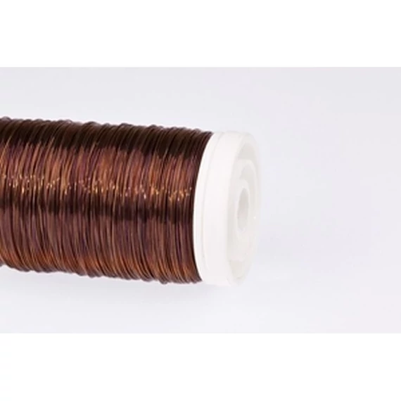 Dekordrót sima 0,3 mm barna 100 gr