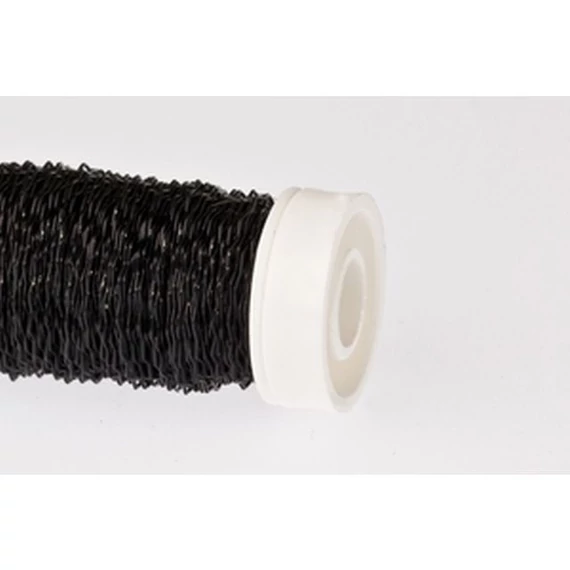 Dekordrót sima fekete 0,3 mm 100 g