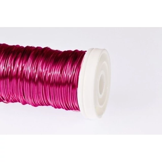 Dekordrót sima 0,5 mm pink 100 gr