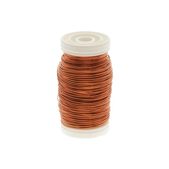 Dekordrót sima 0,5 mm narancs 100 gr