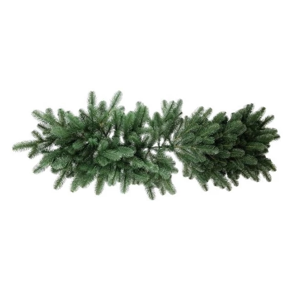 Fenyőalap hosszúkás, műanyag, 100 cm, zöld