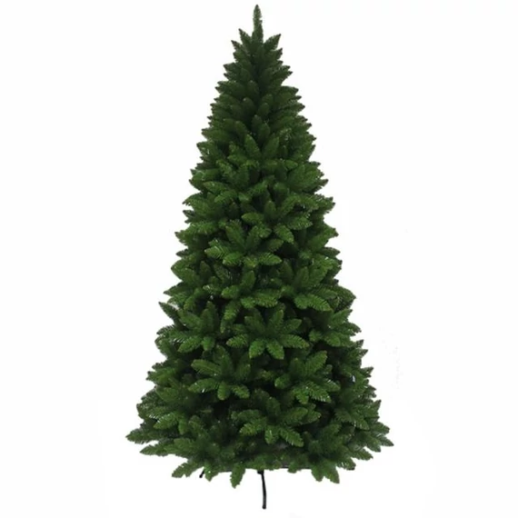Fenyőfa 1250 ággal műanyag 240 cm zöld