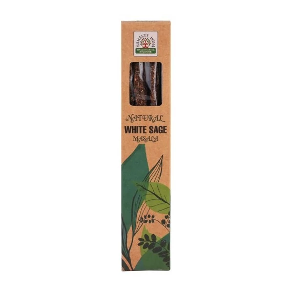 Füstölő Namaste India Naturals fehér Zsálya 10db/cs