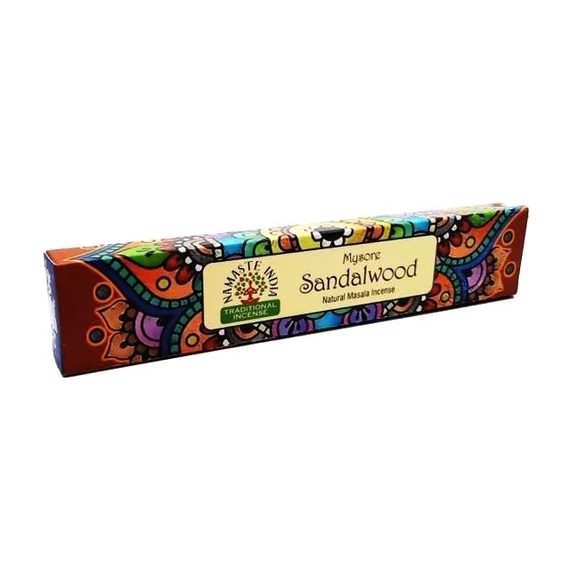 Füstölő Namaste India Szantálfa 15gr/cs