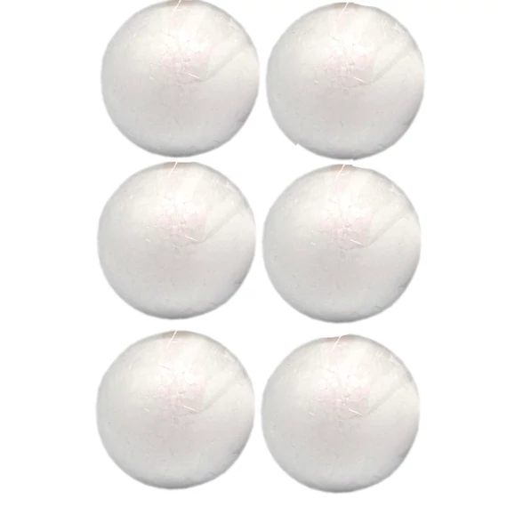 Hungarocell gömb 10 cm fehér 6 db
