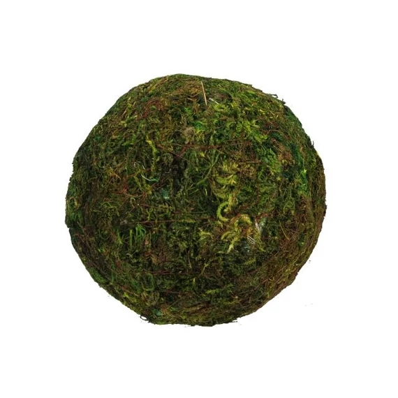 Moha gömb, 15 cm, zöld