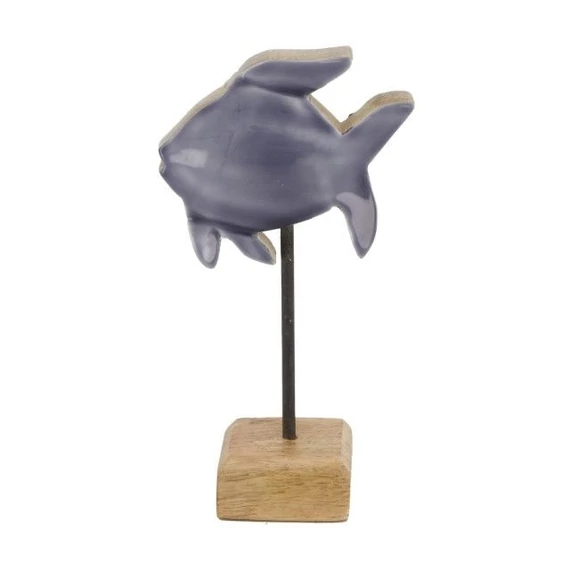 Fa hal álló, kék, 12x5x24 cm