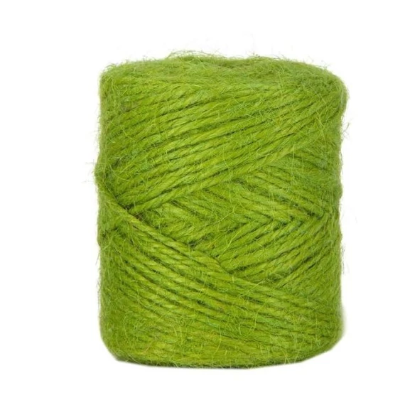 Juta zsinór, 100 g, 70 m, mohazöld