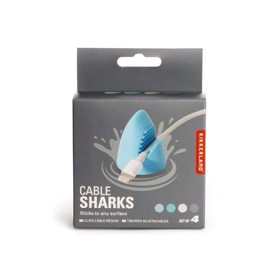 Cápás kábel rendező 4 db