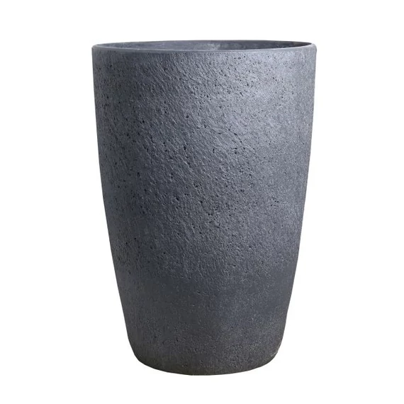 Óriás cement kaspó grafitszürke 31x43 cm