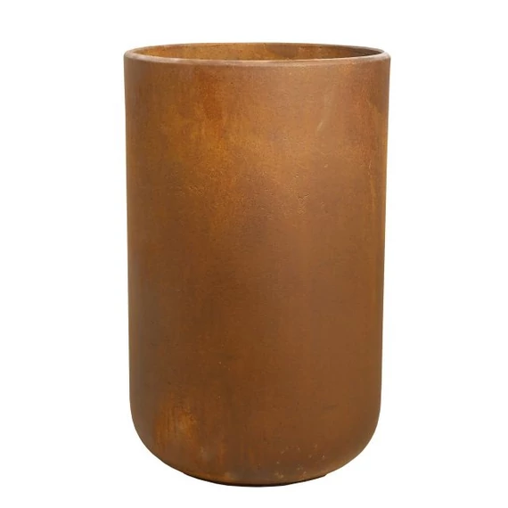Óriás cement kaspó rozsda 32×50 cm