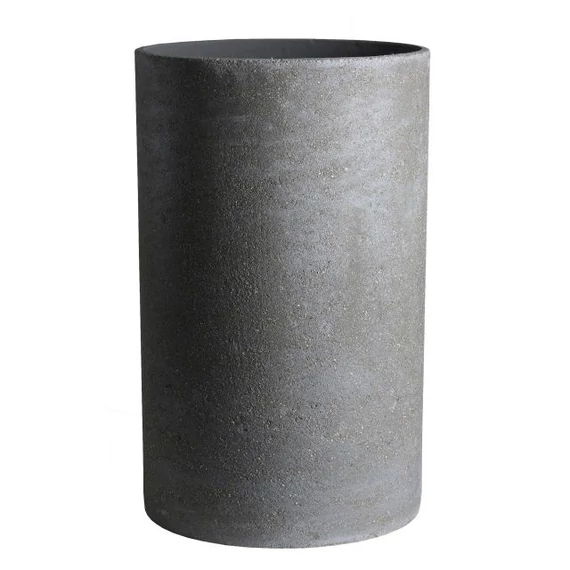 Óriás cement kaspó szürke 32x50 cm
