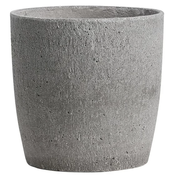 Cement kaspó szürke 38x37,5 cm