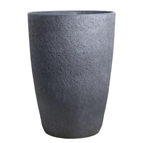 Óriás cement kaspó grafitszürke 45x62 cm
