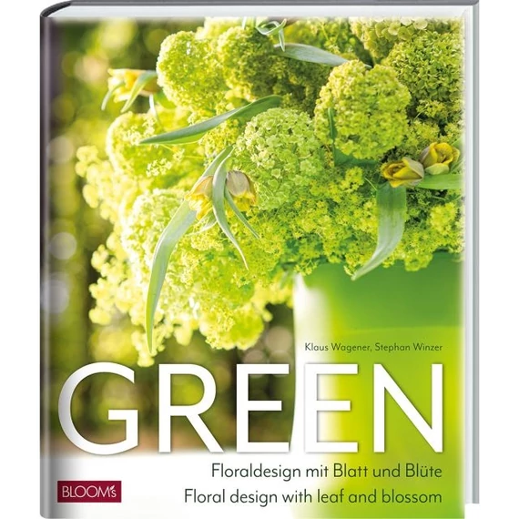 Könyv Green – Floraldesign mit Blatt und Blüte papír színes