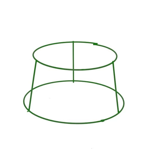 Koszorúalap fém 2/35 zöld 10 db, 2,55 kg