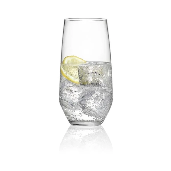 Long drink pohár CHARISMA 460 ml üveg 7,6x14,5 cm átlátszó 4 db