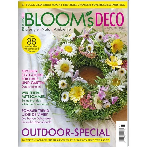 Magazin BLOOM's DECO 2025-3 Máj/Jún színes papír