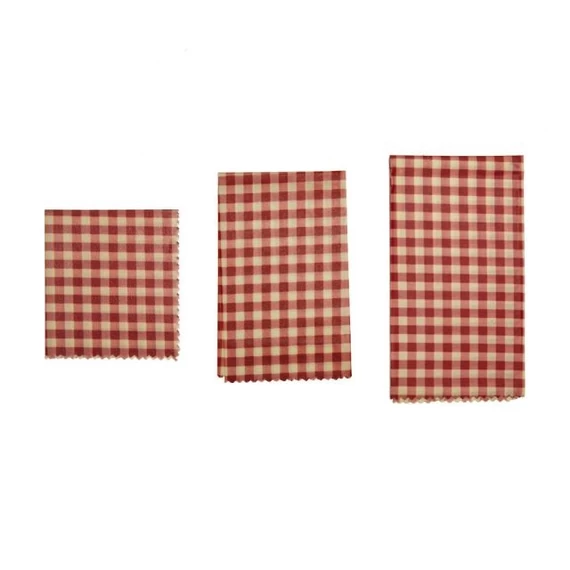 Gingham méhviasz kendő