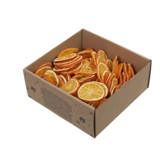 Szárított narancs szeletek, 250 g, narancssárga