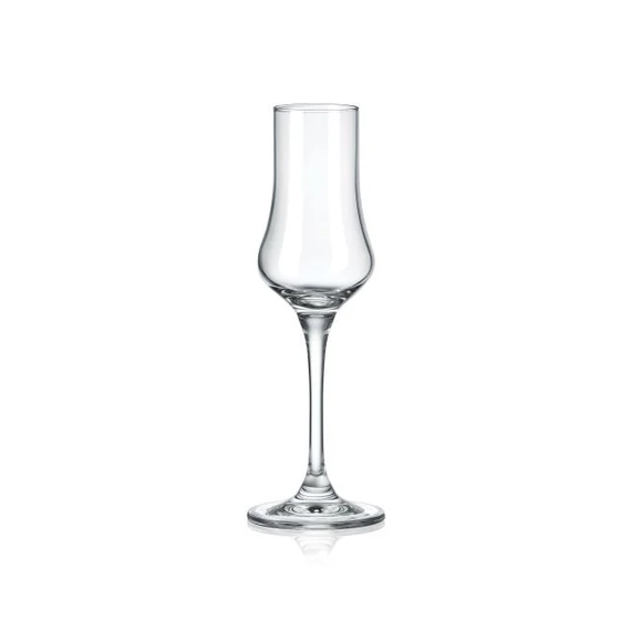 Üveg pálinkás pohár UNIVERSAL átlátszó 100 ml 6 db