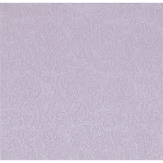 3 rétegű papír szalvéta, Fiorentina uni, 33x33 cm, levendula, 16 db