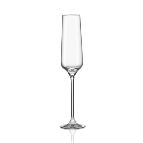 Pezsgős pohár CHARISMA 190 ml üveg 6x26 cm átlátszó 4 db