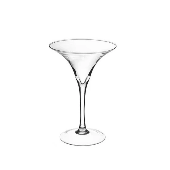 Martini üvegpohár, 50x25 cm, átlátszó