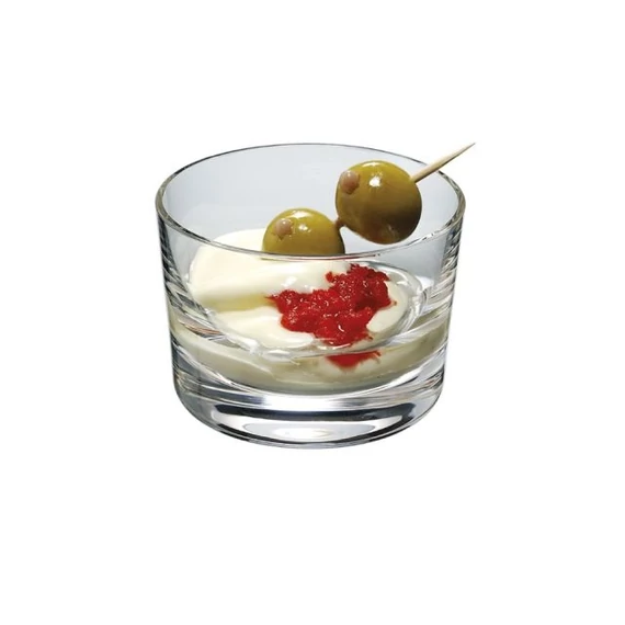 Röviditalos üveg pohár Mise en Bouche 110 ml átlátszó 6 db