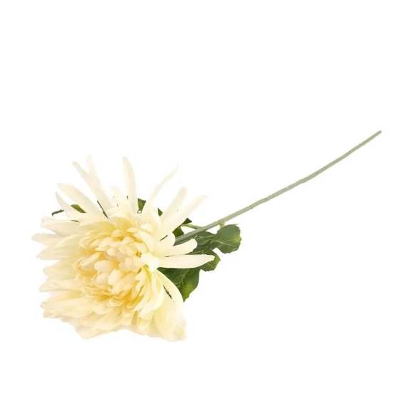 Selyemviág krizantém 55cm krém