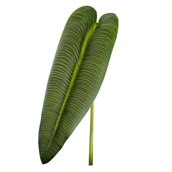 Selyemvirág Anthurium levél 81 cm zöld