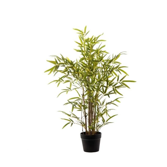 Selyemvirág bambusz zöld 95 cm