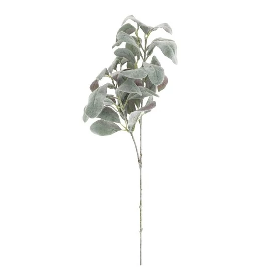 Selyemvirág ág Senecio 50 cm hamvaszöld