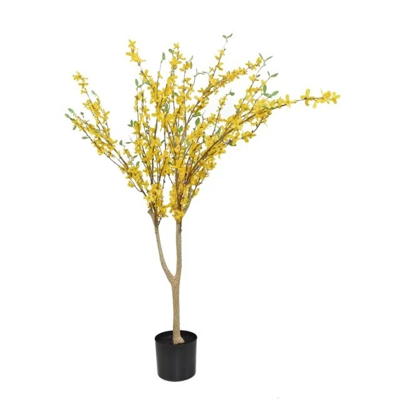 Selyemvirág Aranyvessző bokor 120cm sárga