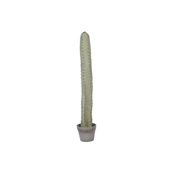 Selyemvirág cserepes kaktusz, poly, 96 cm, zöld