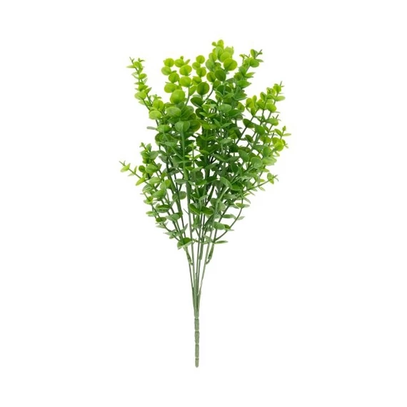 Selyemvirág Eukaliptusz csokor 41 cm zöld