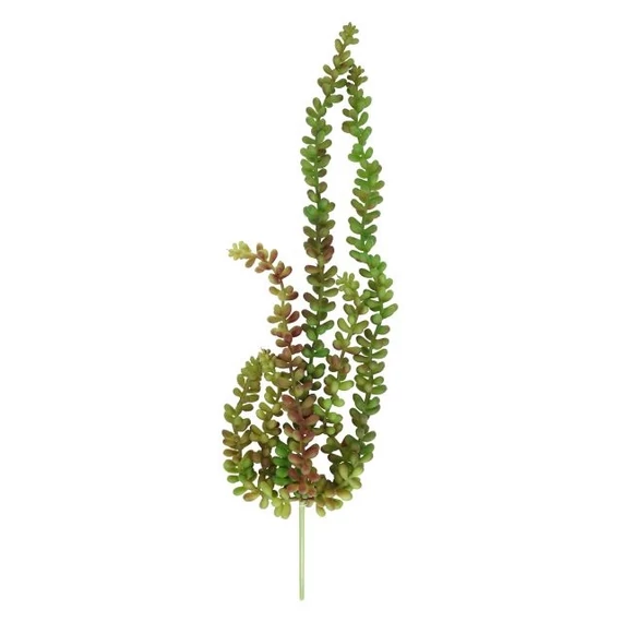 Selyemvirág futó borsóka 45 cm zöld, bordó