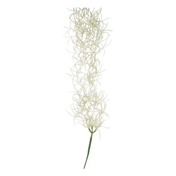 Selyemvirág futó szakáll bromélia 112 cm fehér